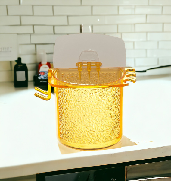 Стакан для ванной на липкой основе 8*10 см МИКС, FRESH CODE